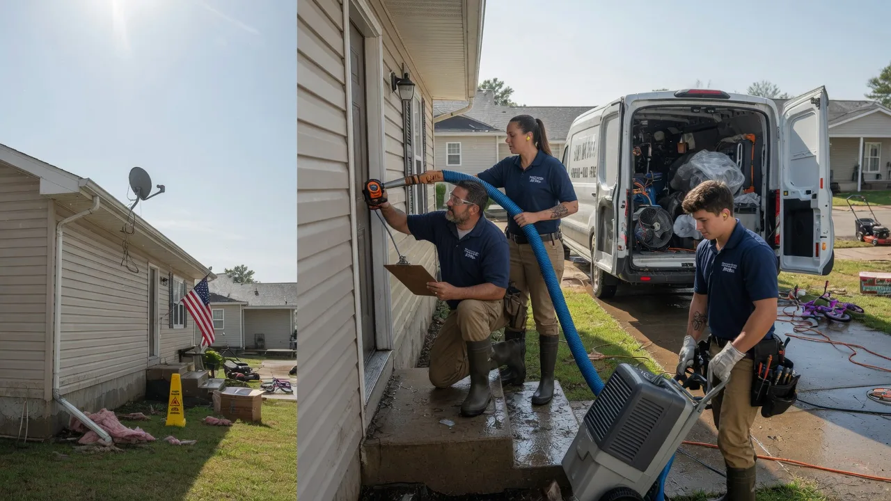 Ceiling Water Damage Restoration in Huletts Landing, NY near me